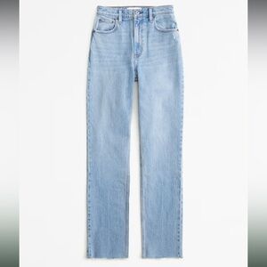 Abercrombie & Fitch 90s Slim Straight Ultra High Rise Jeans